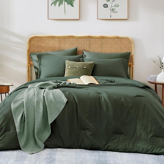 WRENSONGE Full Size Comforter Set- 7 Pieces Deep Forest Bed in a Bag Full Size by WRENSONGE