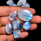 Natural Loose Gemstone 5 Piece Cabochons Lot Jewelry Making Loose Gemstone - Image 3
