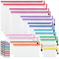 JARLINK 18 Pcs Mesh Zipper Pouch Bags, 8 Sizes Waterproof Zipper Bags | by JARLINK