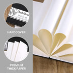 Sketchbook - Hardcover Sketch Pad, 8.5" x 11", Durable Sketch Book - Image 3