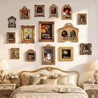 Wonderjune 15 Pcs Vintage Picture Frames Set by Wonderjune
