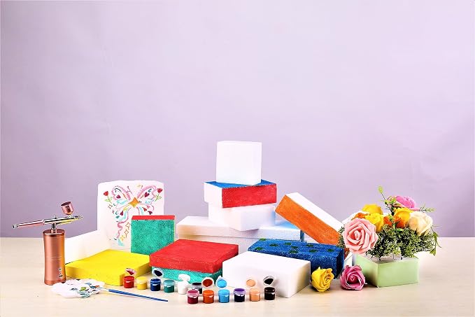 AMZQNART 3pcs 17x11X2in Craft Foam Blocks White - Image 6