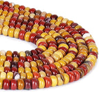 ICAI Beads 5x8mm Natural Beads Rondelle Spacer Loose Beads - Image 2