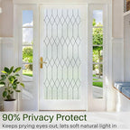 Windimiley Window Privacy Film Stained Glass Static Clings, Bathroom Frosted - Image 2