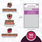 Sleeve Kings Standard Card Sleeves – 110 Count, XXL Size, Compatible - Image 4