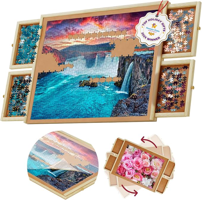 1000 Piece Rotating Puzzle Board by BeyondInnoventions
