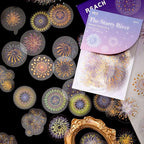 Yoksas 180Pcs Gold Foil Fantasy Fireworks Stickers Set - Image 3