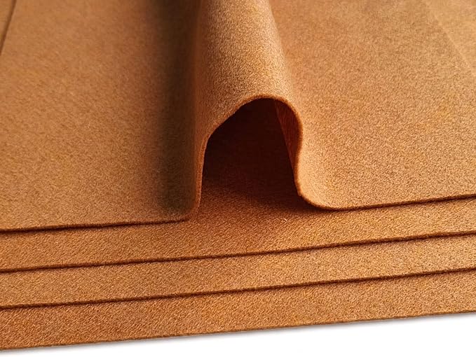 Jtnohx Color Felt, Soft Felt Sheets, 1.4mm Thick 8"x12" Handicraft Felt Fabrics - Image 4