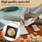 80 Pcs Adjustable Acrylic Coin Holder, Coin Collection Cases - Image 5