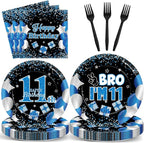 Qyeahkj 100 Pcs 11th Birthday Decorations by Qyeahkj