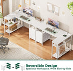 Huuger L Shaped Office Desk - Image 4