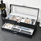 ProCase Watch Box, 6 Slot Watches Display Case - Image 8