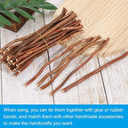 PATIKIL 60 Pcs / 50cm Wood Log Sticks, 0.2-0.5inch in Diameter Natural Driftwood - Image 4