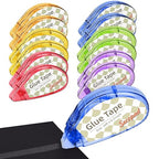 Secopad Scrapbook Tape, 12 Pack Double Sided Tape Roller by Secopad