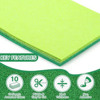 10 Pack Glitter Foam Sheets Craft 8 x 12 inch | 5 Colors Sparkles Foam Paper - Image 4