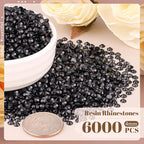 6000PCS 4mm Resin Rhinestones Bulk - Image 2