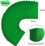 Morcheiong 50 Pcs Felt Fabric Soft Felt Fabric Sheet - Image 2