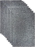 Jtnohx Glitter Felt Fabric, 8 x12 inches Felt Square Glitter by Jtnohx