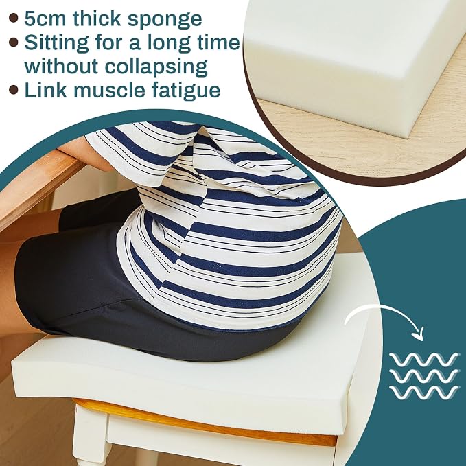 Frienda 2 Pack 3" x 16" x 16"Upholstery High Density Foam Cushion Replacement - Image 4