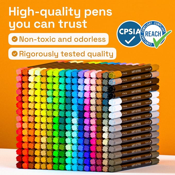 ARTISTRO 240 Acrylic Paint Markers - Image 9