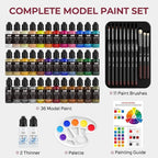 Nicpro All-In-One Miniature Painting Kit, Starter Paint Set - Image 5