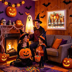 KYOQFVN Halloween Stamped Cross Stitch Kits - Image 7