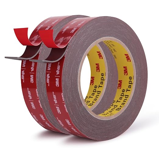 3M Double Sided Tape, Heavy Duty, 3/4” x 18Ft, Waterproof Foam Mounting Tape by AdhesiveTapeAppliedtoLife