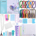 Paper Quilling Kit for Beginners & Adults, 1860 Paper Strips in 3 Sizes by YURROAD