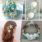 JQAQJU 3-4 Inches Large Starfish and Scallop Shells - Image 4