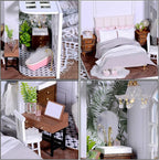 CUTEROOM DIY Doll Room Miniature Furniture Wooden House Kit - Image 4