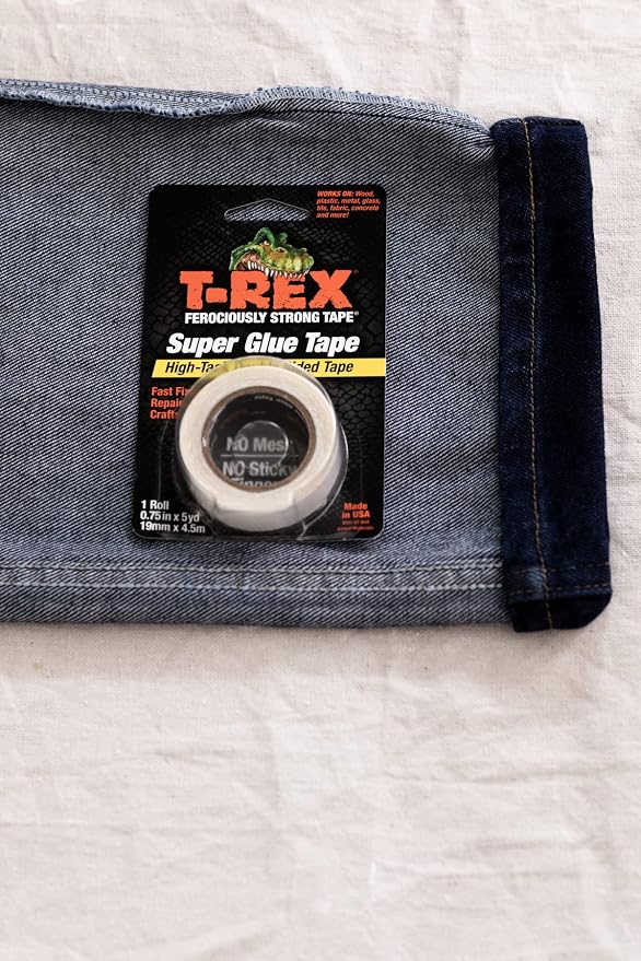 T-Rex Double Sided Super Glue Tape, 0.75" x 15 Yards - Image 10