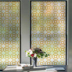 DKTIE Celtic Knot Seamless Pattern Full Privacy Window Film by Dktie