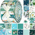 Kingdder Jelly Fabric Quilting Strips, Patchwork Roll 2.55 Inch Roll up Cotton by Kingdder