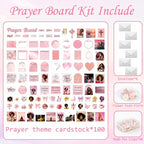 Black Women Prayer Board Kit Prayer Board Supplies Not Including Board | Prayer - Image 2