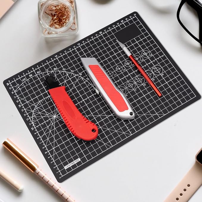 DIYSELF Cutting Mat 8in×6in, Self Healing Cutting Mat, A5 Rotary Cutting Mats - Image 6