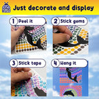 SUNGEMMERS Gem Window Art Suncatcher Kit - Image 6