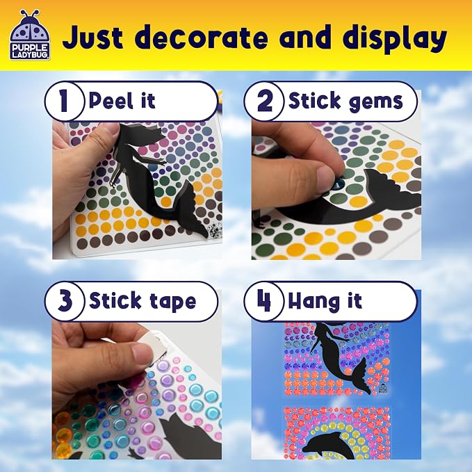 SUNGEMMERS Gem Window Art Suncatcher Kit - Image 6