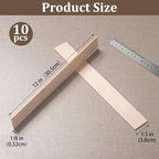 Balsa Wood Sticks, Balsa Wood Strips Slats 1/8" × 1.5" × 12", Wooden Sticks - Image 3