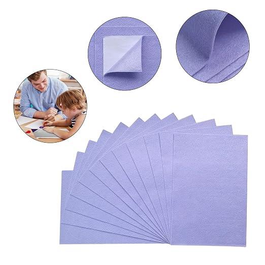 Jtnohx Self Adhesive Felt Sheets, 12 Pieces Felt Fabric - Image 6