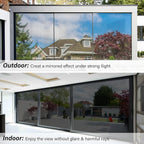 Kromapolis One Way Window Privacy Film Reflective Mirror Home Window Tint - Image 2