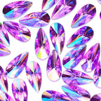 100PCS 18x9mm Large AB Colorful Rhinestones Jewels Gems by Unknown