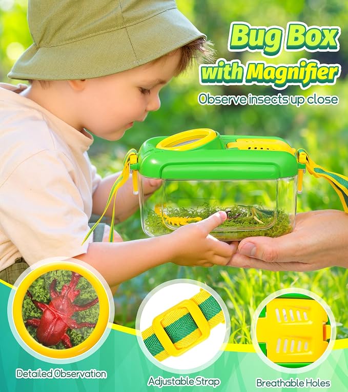 Bug Catcher for Kids, Outdoor Explorer Kit for Kids Age 3 4 5 6 7 8 - Image 3