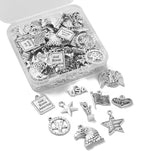 DanLingJewelry 100Pcs 10 Styles Patriotic Charms - Image 7
