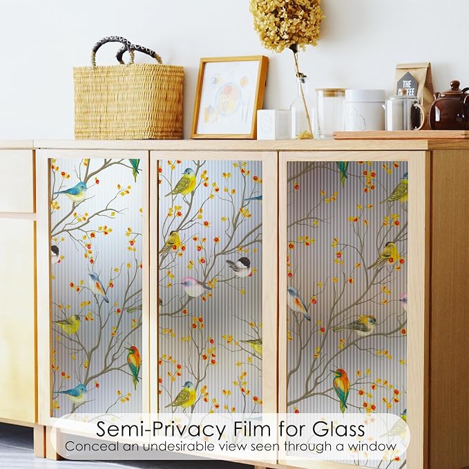 DKTIE Reeded Glass Window Film Seamless Pattern - Image 4