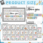 Math Bulletin Board Set Mathematics Composition Notebook Classroom Decoration - Image 2