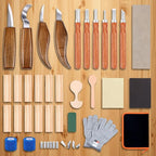 Ninonly 42pcs Wood Carving Tools Kit, Wood Whittling Knife Set - Image 7