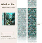 funlife Original Hand-Drawn Faux Stained Glass Window Film, Double-Sided Static - Image 3