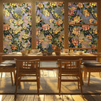 Oxdigi 3D Stained Glass Window Film Decorative, Static Cling Privacy Protection - Image 2