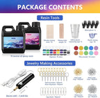 KISREL Epoxy Resin Kit and Electric Drill Set - 16OZ Epoxy - Image 2