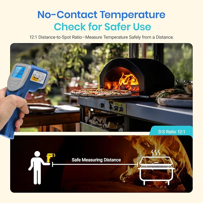 Etekcity Infrared Thermometer Upgrade 774, Heat Temperature Temp Gun - Image 4